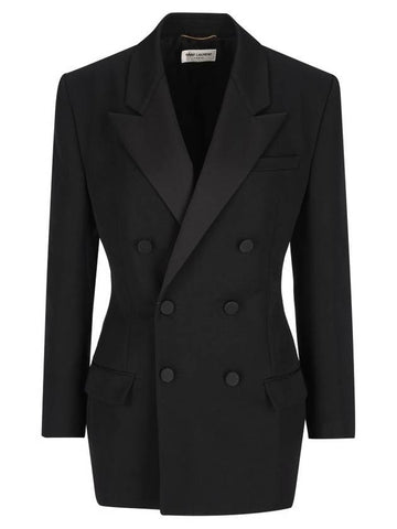 Saint Laurent  Jackets Black - SAINT LAURENT - BALAAN 1