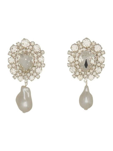 Magda Butrym Crystal Plate Earrings - MAGDA BUTRYM - BALAAN 1