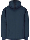 Waffen Patch Naslan Down Jacket Navy - STONE ISLAND - BALAAN 5