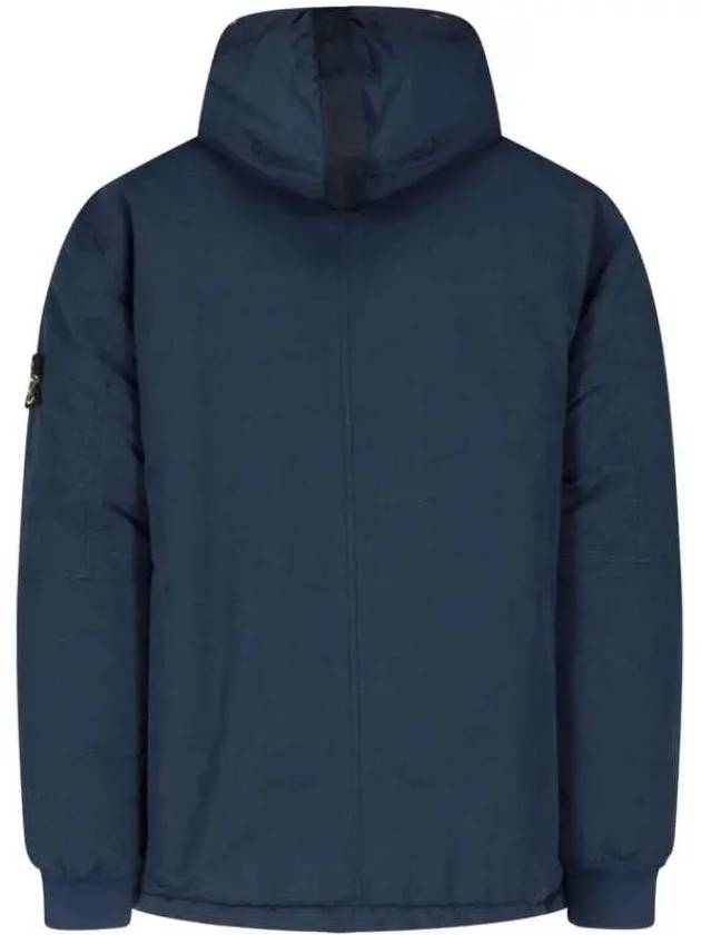 Waffen Patch Naslan Down Jacket Navy - STONE ISLAND - BALAAN 5