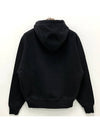 24SS Heart Logo Hoodie Black USW205 747 001 - AMI - BALAAN 3