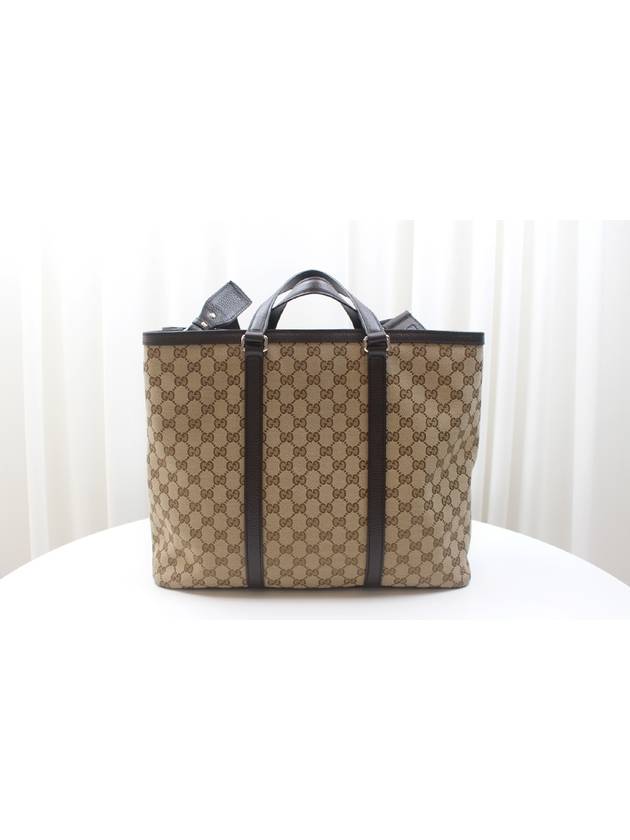 GG Supreme Canvas 2 way tote shoulder bag 449169 - GUCCI - BALAAN 5