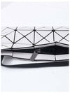 Lucent Matte Geometric Panel Cross Bag Silver - ISSEY MIYAKE - BALAAN 5