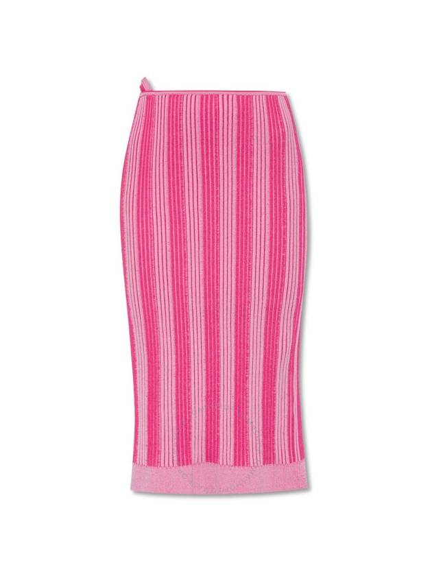 Jacquemus Ladies Multi-Pink La Jupe Gelato Knitted Skirt, Brand Size 36 (US Size 2) - JACQUEMUS - BALAAN 1