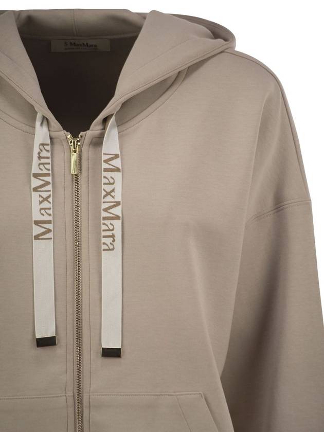 JOUR - Sweatshirt in technical cotton jersey - S MAX MARA - BALAAN 4