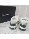 Fabric Laminated Low Top Sneakers Gold - CHANEL - BALAAN 7