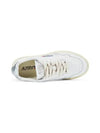 Medalist Silver Tab Low Top Sneakers White - AUTRY - BALAAN 4