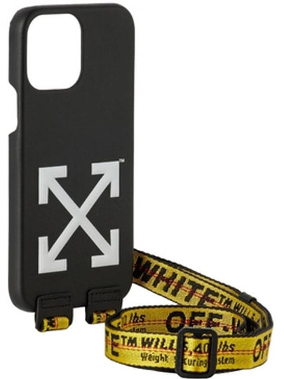 Belt Iphone 13 Pro Phone Case Black - OFF WHITE - BALAAN 2