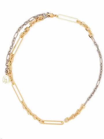 G Link Two Tone Necklace Gold - GIVENCHY - BALAAN 1