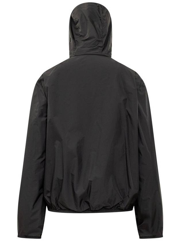 Women's Cassie Hooded Jacket Dark Grey - MONCLER - BALAAN 3