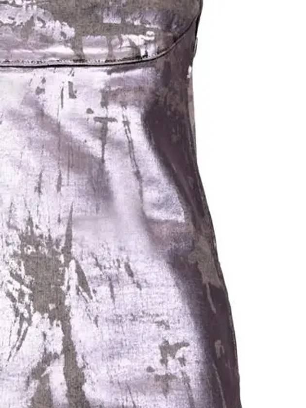 Metallic short dress purple - DIESEL - BALAAN 3