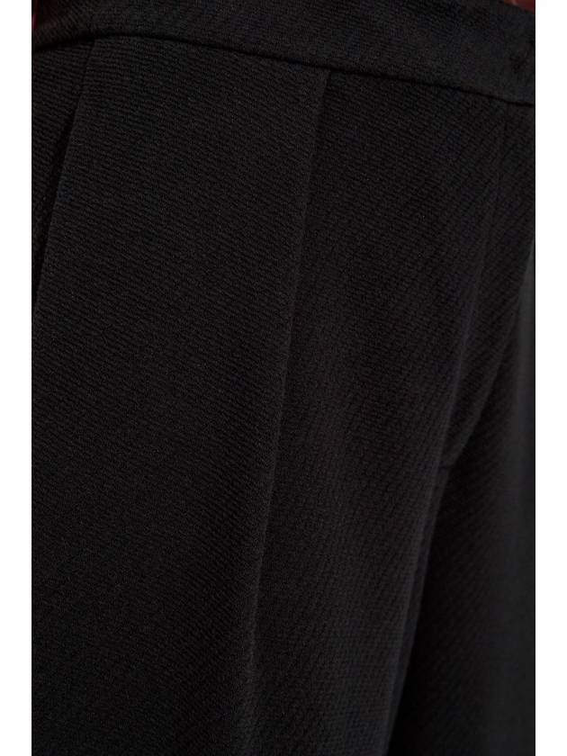 Emporio Armani Trousers With Tapered Legs, Women's, Black - EMPORIO ARMANI - BALAAN 5