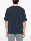 Bold Fox Head Patch Oversized Short Sleeve T-Shirt Navy - MAISON KITSUNE - BALAAN 6