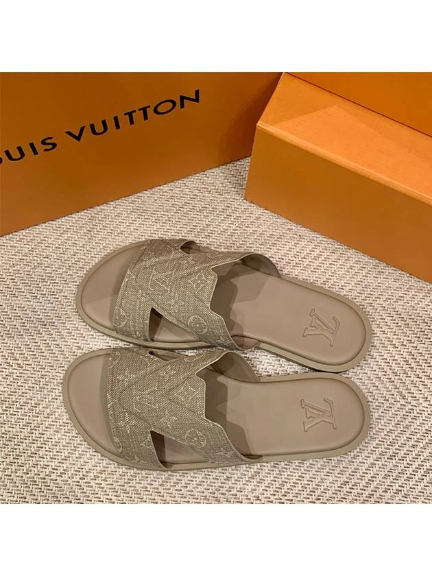 Oasis Monogram Mule Beige - LOUIS VUITTON - BALAAN 6