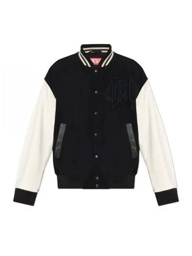 L Nyman Panel Bomber Jacket Black - DIESEL - BALAAN 2