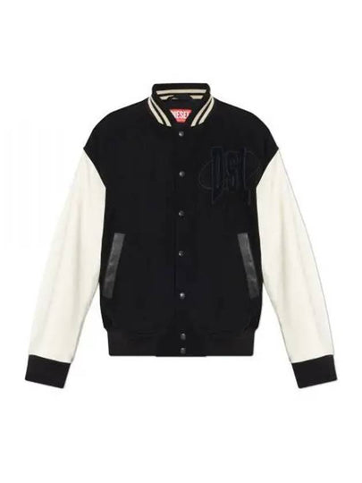 L Nyman Panel Bomber Jacket Black - DIESEL - BALAAN 2