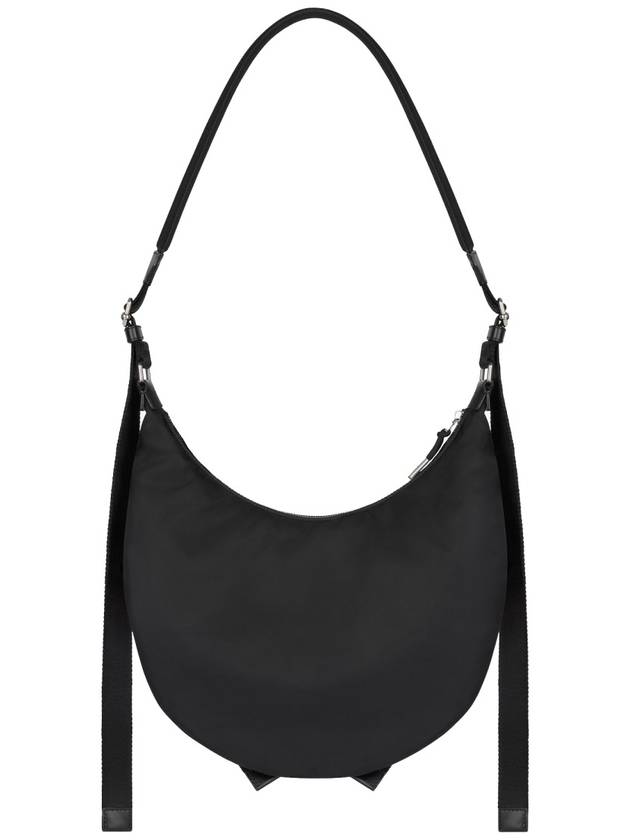 Voyou Nylon Shoulder Bag Black - GIVENCHY - BALAAN 4