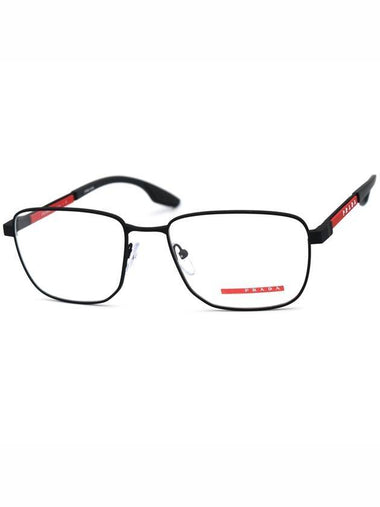 Eyewear Square Eyeglasses Black - PRADA - BALAAN 1