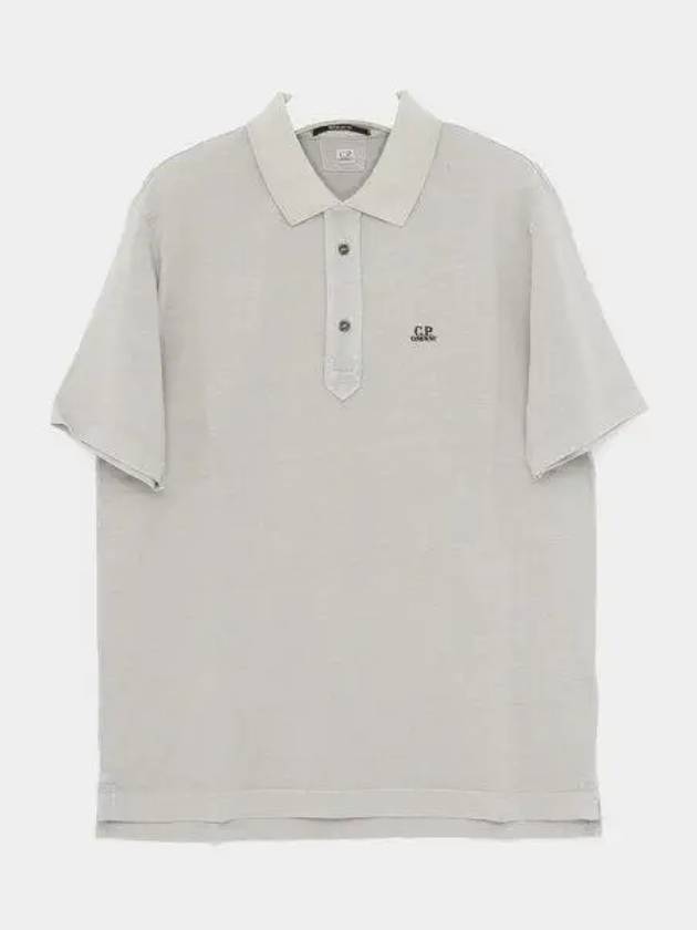 1020 Jersey Polo Shirt Grey - CP COMPANY - BALAAN 2