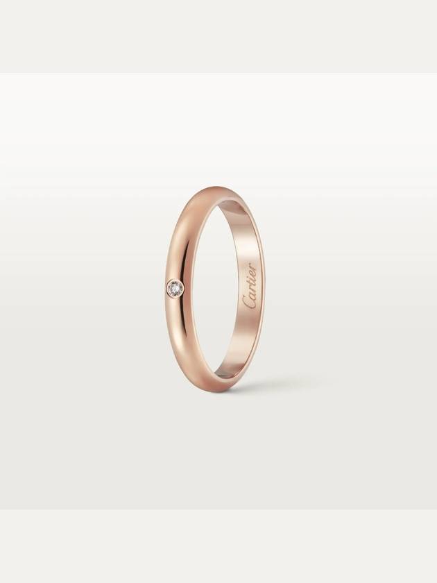 1895 Wedding Band Ring Rose Gold - CARTIER - BALAAN 3