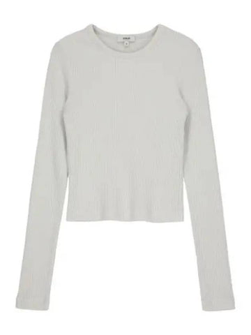 Aigold Alma Knit Pale Gray - AGOLDE - BALAAN 1