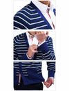 Rep Stripe Cardigan MJP020 AK9886 - THOM BROWNE - BALAAN 5