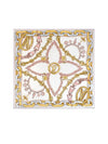 Bejeweled Square 90 Silk Scarf Beige - LOUIS VUITTON - BALAAN 1