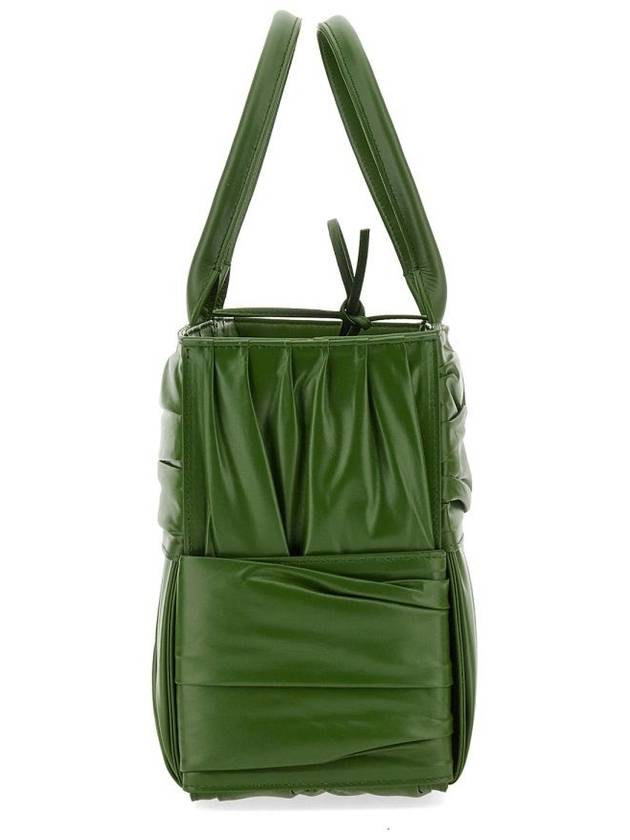 Arco Intrecciato Small Tote Bag Avocado - BOTTEGA VENETA - BALAAN 5