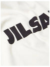 Logo Print Cotton Long Sleeve T-Shirt White - JIL SANDER - BALAAN 4