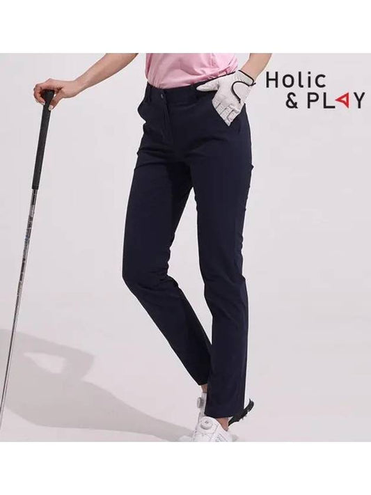 Banding Slim Golf Pants HA2WPT004NY - HOLIC&PLAY - BALAAN 1