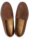 Leather Loafers Brown - J.M. WESTON - BALAAN 3