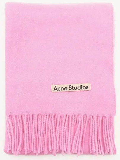 Wool Fringe Scarf Pink - ACNE STUDIOS - BALAAN 2