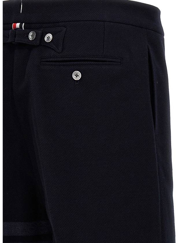 4 Bar Stripe Shorts Navy - THOM BROWNE - BALAAN 5