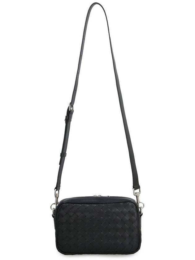 Intrecciato Camera Small Cross Bag Black - BOTTEGA VENETA - BALAAN 6