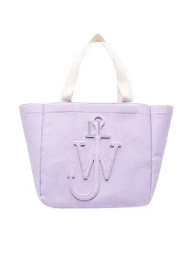 Logo Patch Top Handle Tote Bag Purple - JW ANDERSON - BALAAN 2