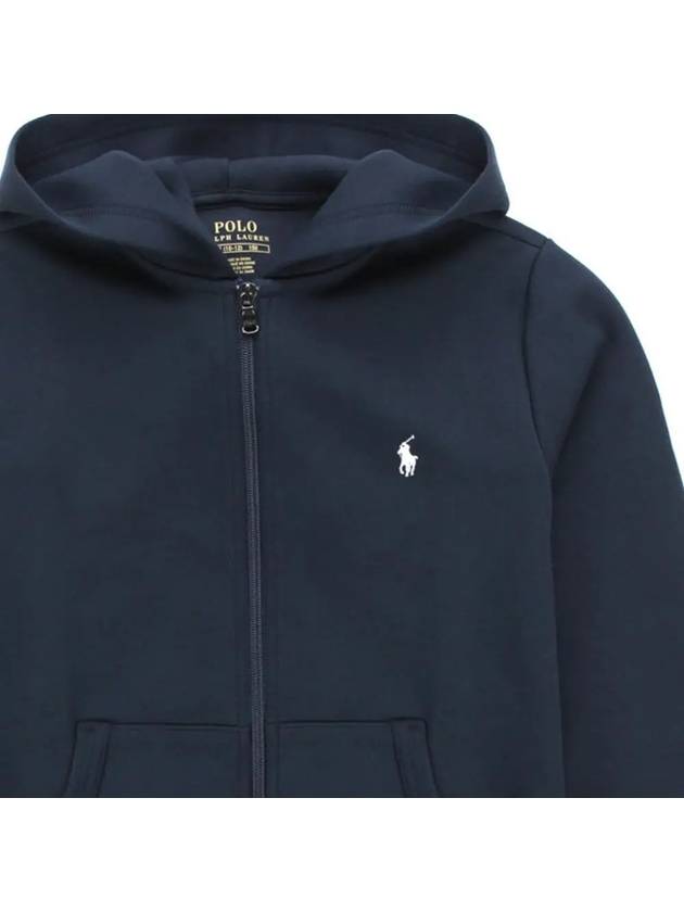 Kids Women s Pony Logo Hooded Zip up Navy 836601 002 - POLO RALPH LAUREN - BALAAN 4