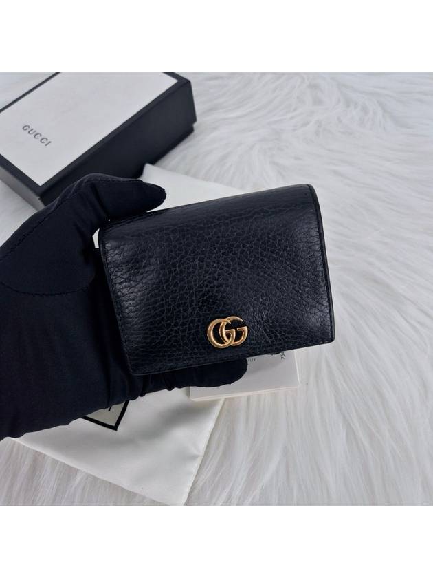 GG Marmont Women s Card Case Medium Wallet Black - GUCCI - BALAAN 2