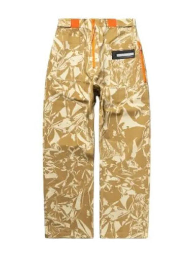 Aries Crinkle Camouflage Walking Cargo Pants Pebble - ARIES - BALAAN 1