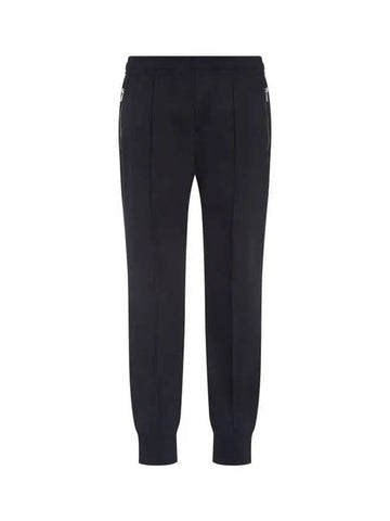 Men s Pintuck Banding Jogger Pants Black 270620 - EMPORIO ARMANI - BALAAN 1