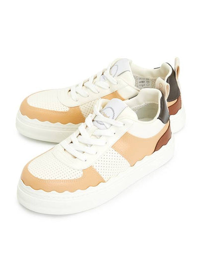 Low Top Sneakers Ivory - CHLOE - BALAAN 2