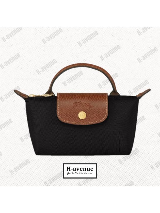 Le Pliage Original Pouch Bag Black - LONGCHAMP - BALAAN 2