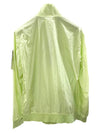 Garment Dyed Crinkle Reps Nylon Zip-up Jacket Lime - STONE ISLAND - BALAAN 4