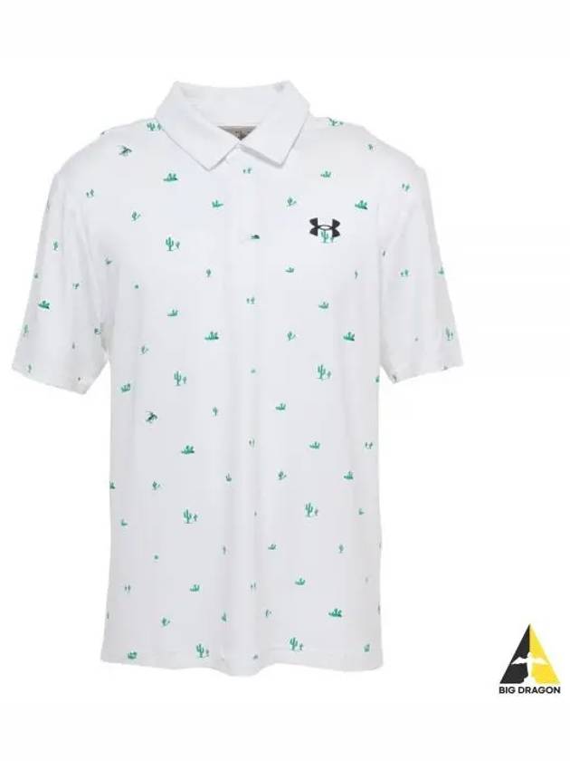 Golf Men's Playoff 30 Printed Polo 1378677 104 UA Playoff Printed Polo - UNDER ARMOUR - BALAAN 2