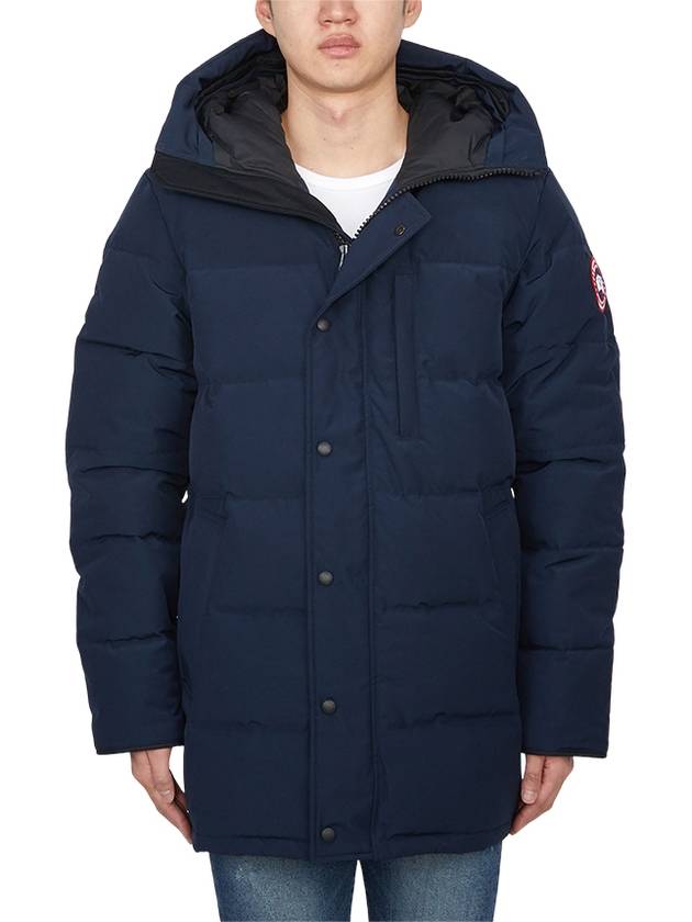 Carson Hooded Padding Parka Atlantic Navy - CANADA GOOSE - BALAAN 3