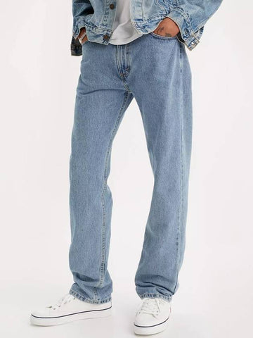 505 Regular Fit Men s Jeans Light Stonewash - LEVI'S - BALAAN 1