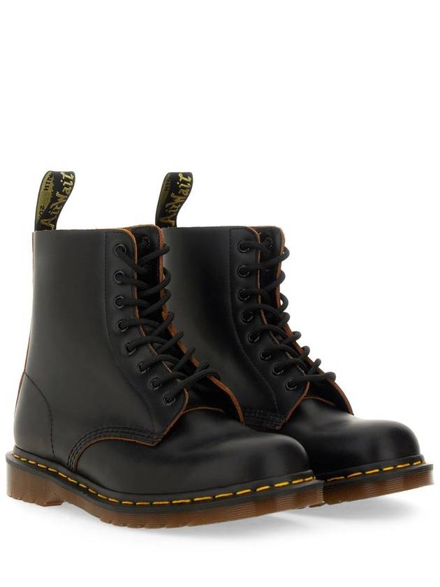 Men's 1460 Vintage Made in England Ankle Boots Black - DR. MARTENS - BALAAN 3