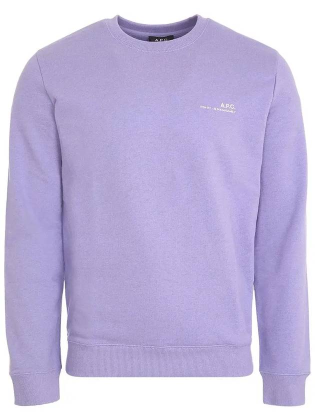 Item H Overdye Sweatshirt Purple - A.P.C. - BALAAN 3