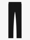 Core Relaxed Logo Cotton Track Pants Black - FEAR OF GOD ESSENTIALS - BALAAN 4