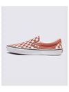 Classic Color Theory Checkerboard Slip-On Auburn - VANS - BALAAN 2