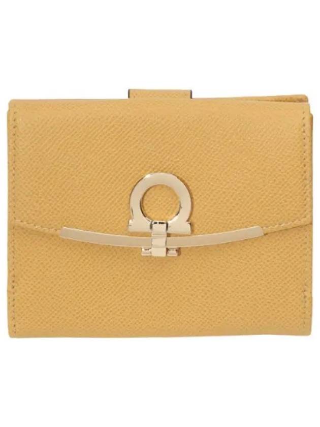 Ferragamo Gancini half wallet women - SALVATORE FERRAGAMO - BALAAN 1